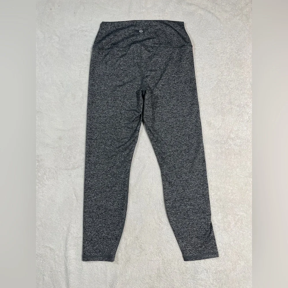 Lululemon Gray High-Waisted Leggings